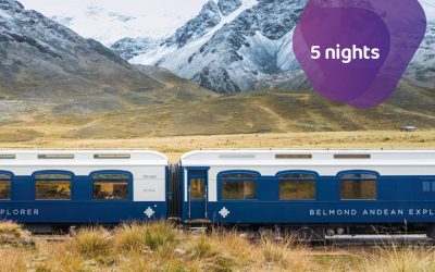 Tren Andean Explorer y Machu Picchu